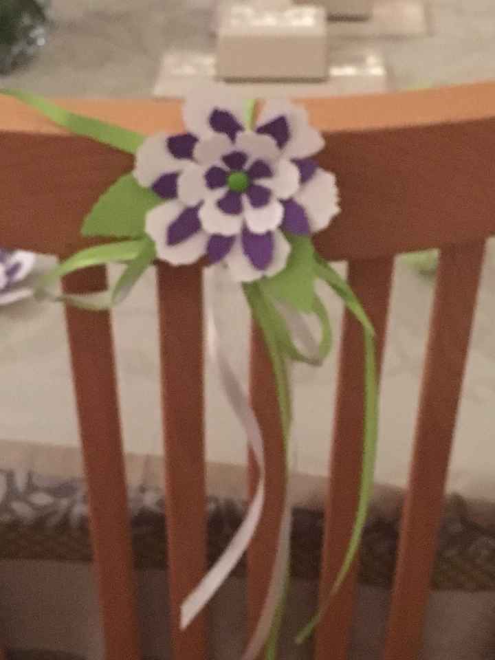 Ruban décoratif chaise