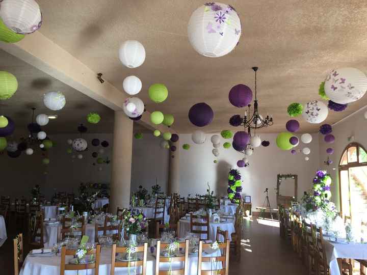 Décoration du mariage sur le thème du jardin en fleurd - 3