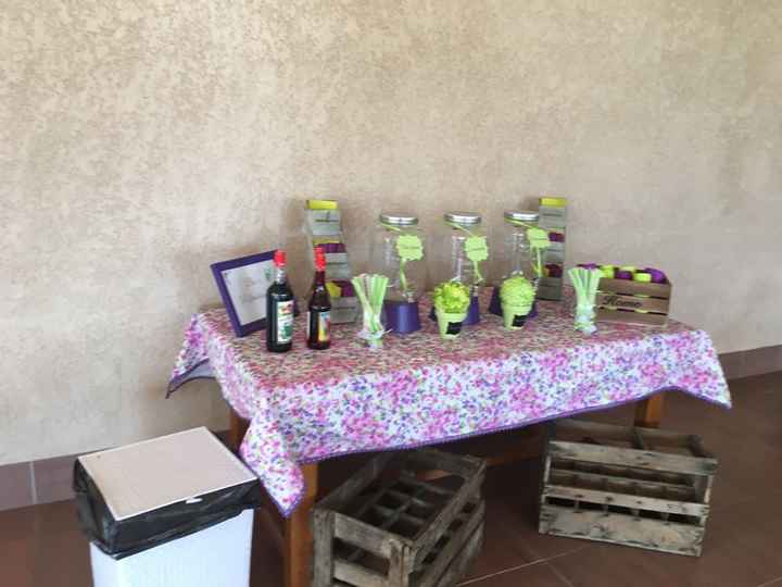 Décoration du mariage sur le thème du jardin en fleurd - 6