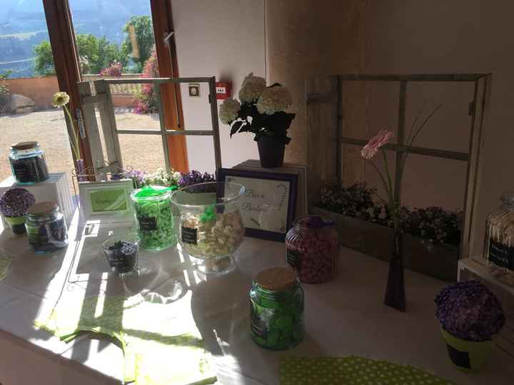 Décoration du mariage sur le thème du jardin en fleurd - 13