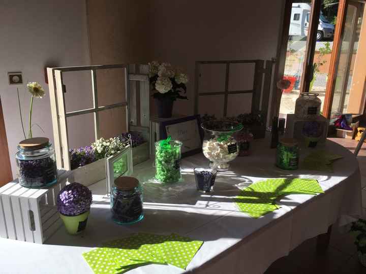 Décoration du mariage sur le thème du jardin en fleurd - 14