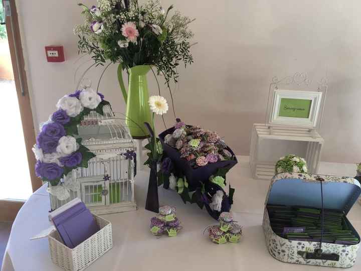 Décoration du mariage sur le thème du jardin en fleurd - 17