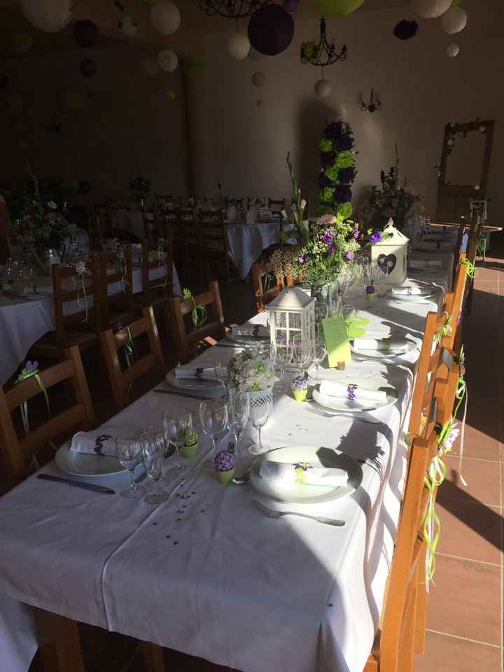 Décoration du mariage sur le thème du jardin en fleurd - 26