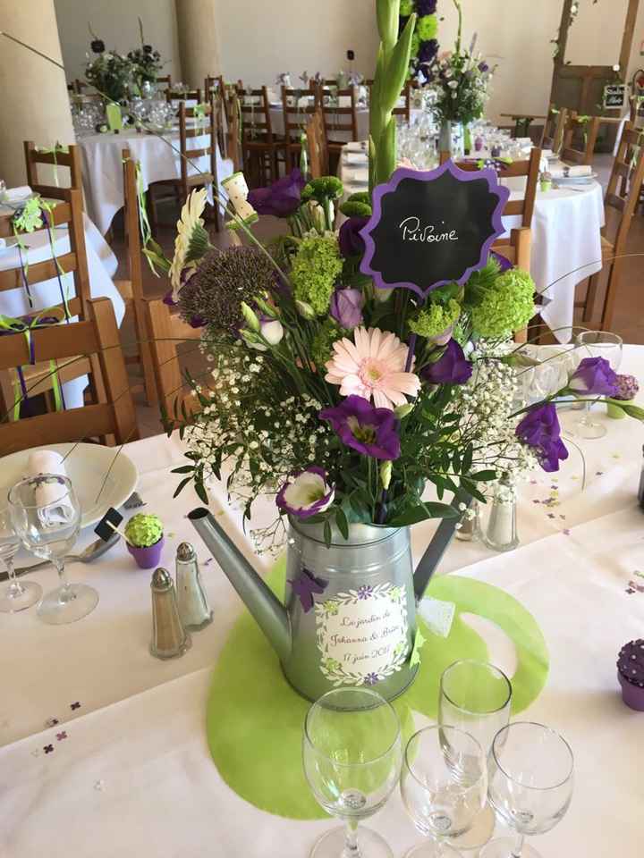Décoration du mariage sur le thème du jardin en fleurd - 29
