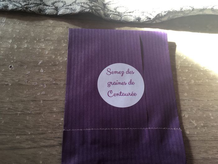 Sachets de graines - 2