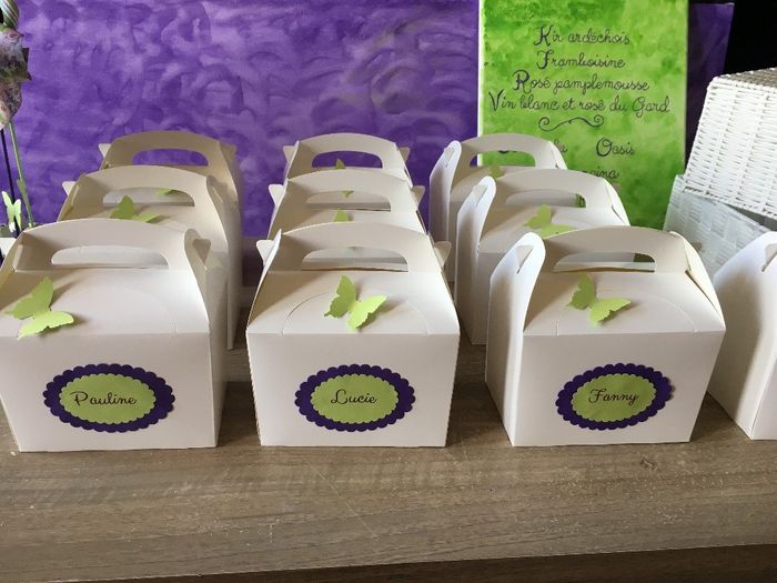 Table des enfants : box cadeau