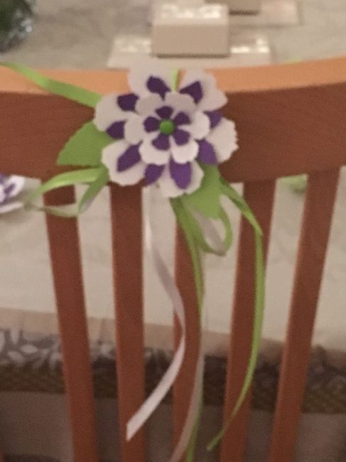 Ruban décoratif chaise