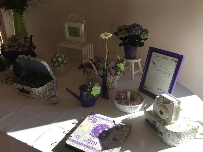 Décoration du mariage sur le thème du jardin en fleurd - 18