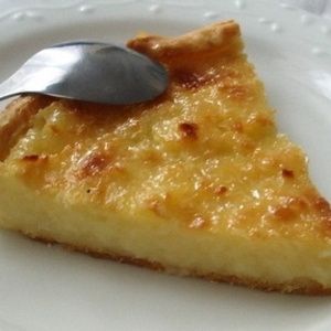 flan à la noix de coco