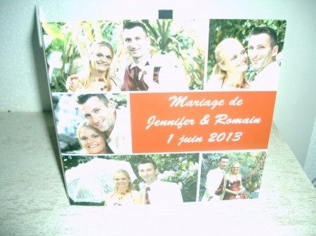 notre faire part de remerciements !