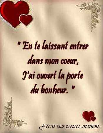 poeme d'amour