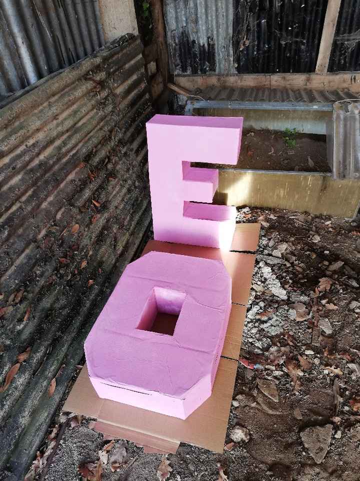 Lettres géantes - 1