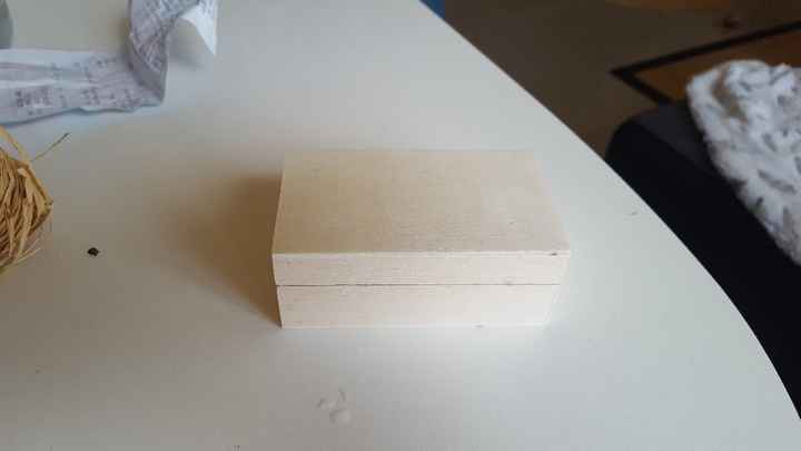 Boîte pour les alliances - 1