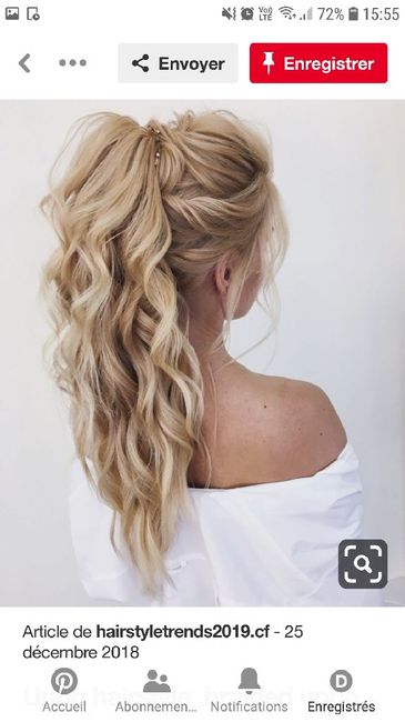 Coiffure mariée - 1