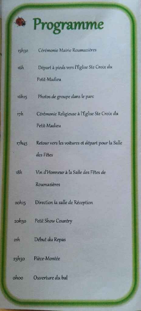 Essai guide des invités - 2