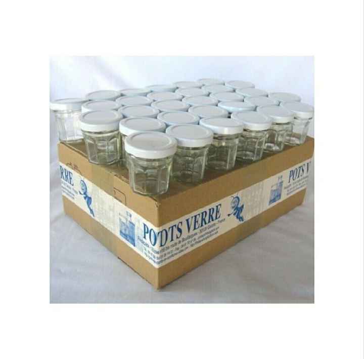 Site petits contenants en verre pour dragées - 2