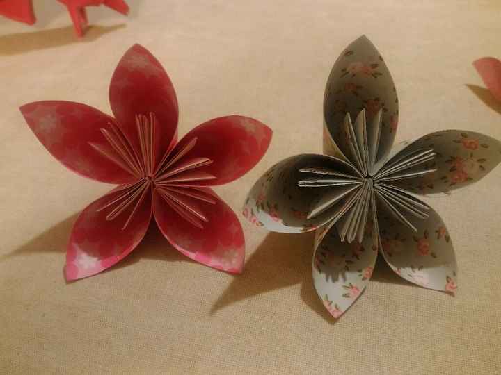1Ère fleur origami! - 1