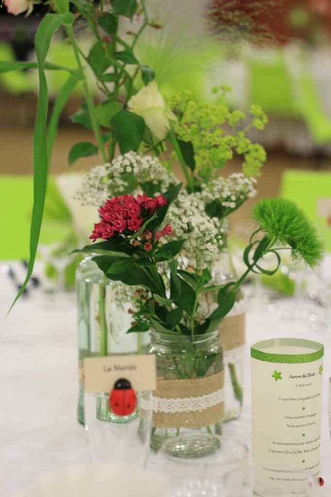 Bouquet gypsophile ruban - 7