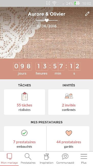 Mariées 2017 à vos compteurs ! (vous aussi les 2016) - 1