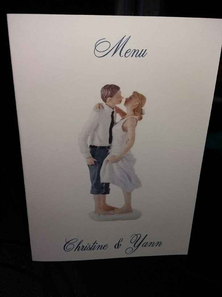 Notre menu c'est fait - 1