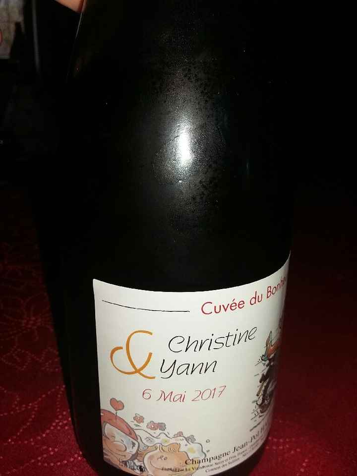 Nos bouteilles de champagne personnalisées - 2