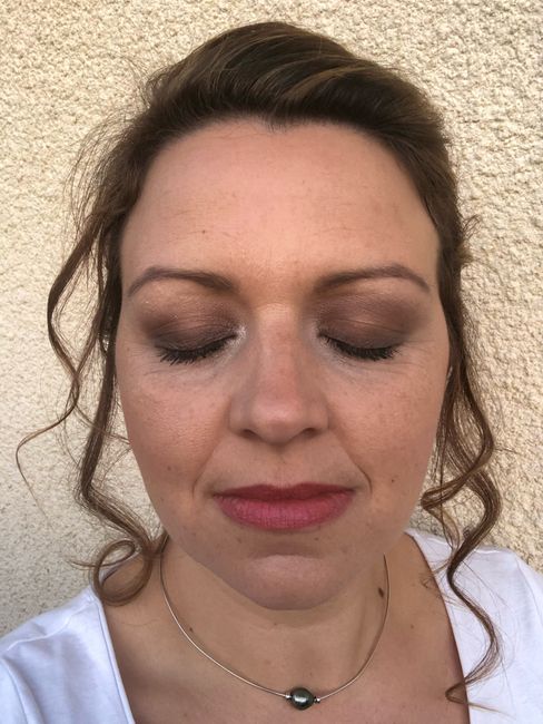 Essai coiffures et maquillage 9