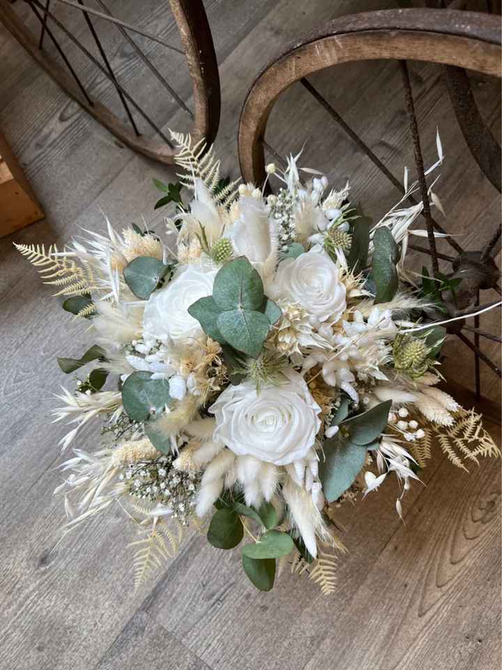 Bouquet fleurs séchées - 3