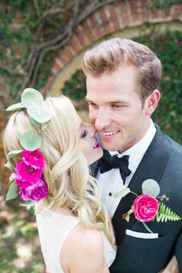 Roses....cheveux. ..jolies coiffures. .. - 12