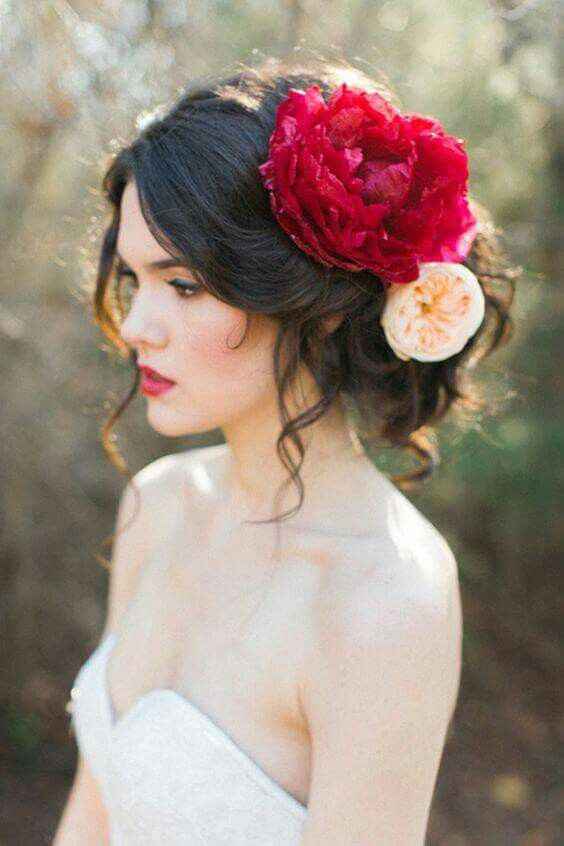 Roses....cheveux. ..jolies coiffures. .. - 21