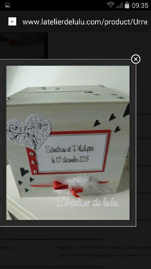 Urne - livre d'or - 2