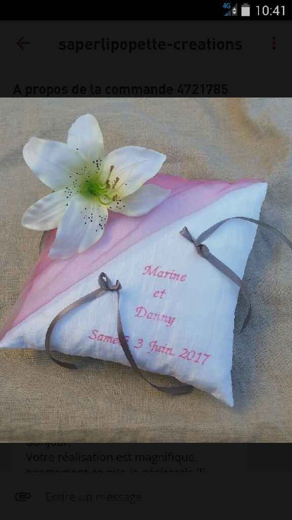 Coussin a alliances - 1