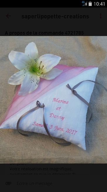 Coussin a alliances - 1