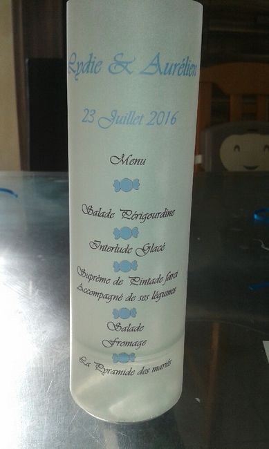 Montrez moi vos menus - 1