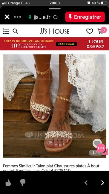 Chaussures plates 9