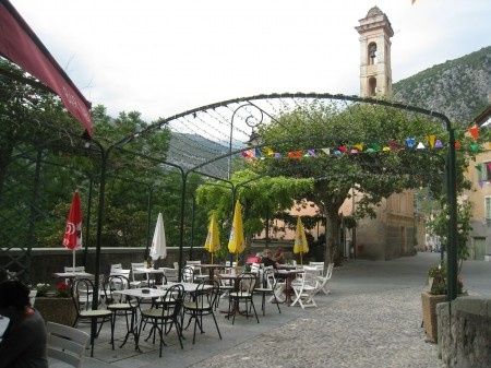 Terrasse à Saorge