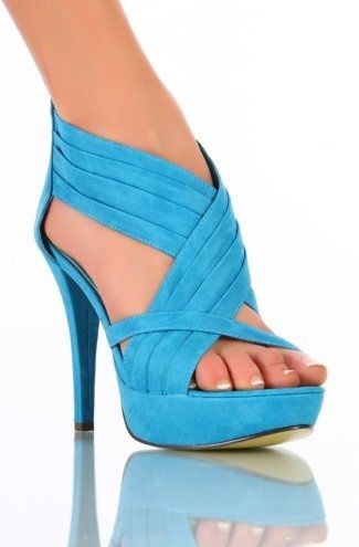 Chaussures Turquoises