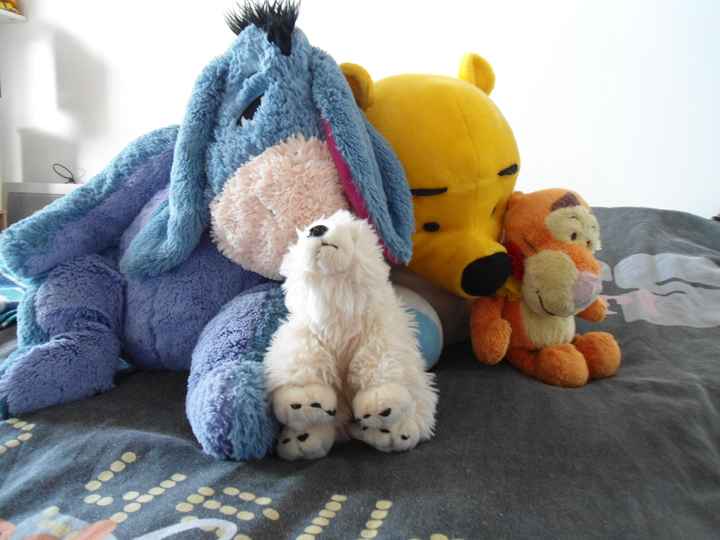 Mes nombreuses peluches!!