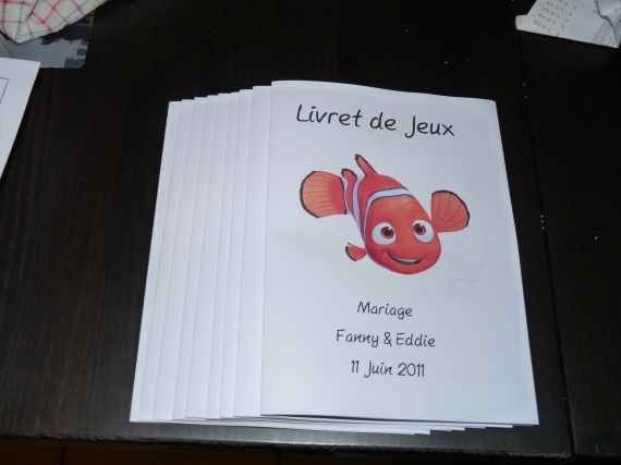 Un livret d'activités