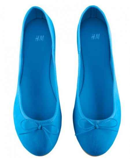 mes ballerines turquoises