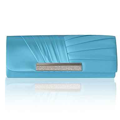 Pochette turquoise