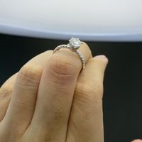 Recu ma bague de fiancialle en diamant (synthétique), ravie et une belle economie ! - 5