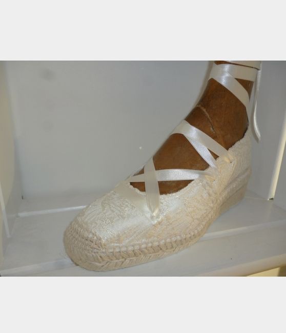 Espadrilles compensées pour la mariée, c'est oui ou c'est niet pour vous ? 1