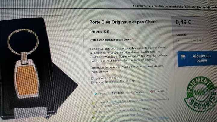 Cadeaux aux invités et étiquettes vins - 1