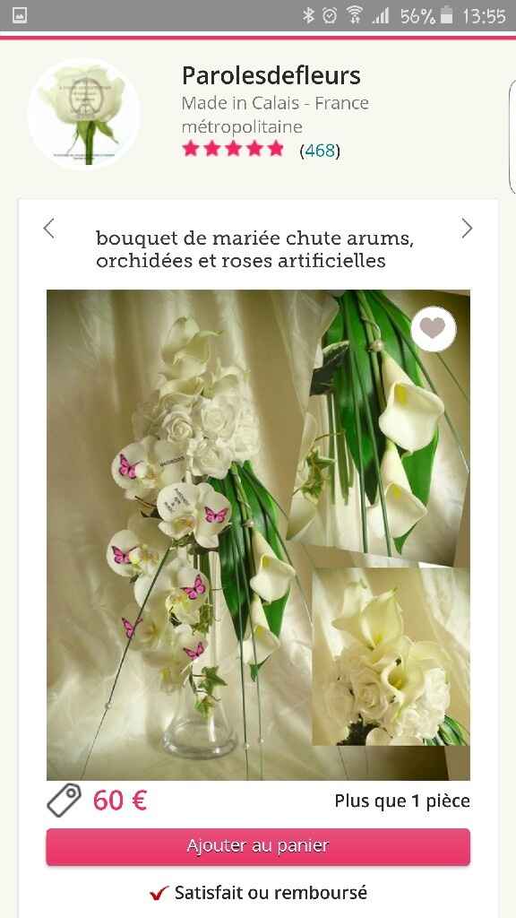 Choix du bouquet de la mariée - 2