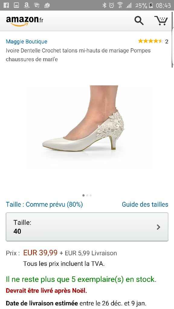 Je cherche toujours mes chaussures desesperement - 1