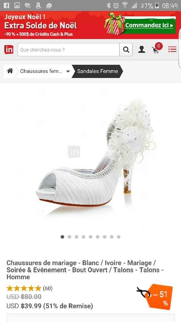 Je cherche toujours mes chaussures desesperement - 1