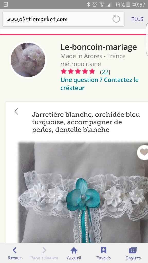 Ou avez-vous achetée votre jarretière? - 1