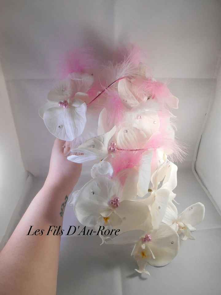 Ça y est parures et bouquet fabriqués - 4