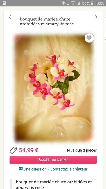 Choix du bouquet de la mariée - 1