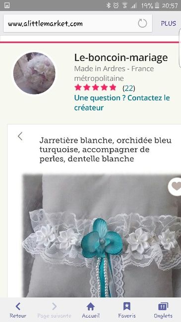 Ou avez-vous achetée votre jarretière? - 1